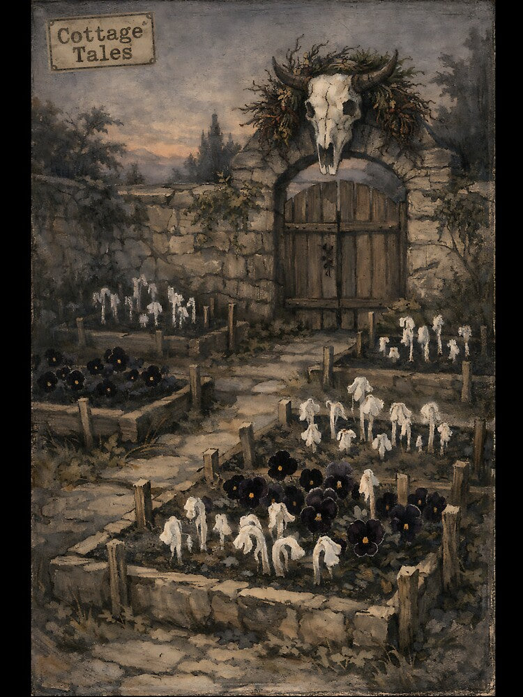 The Solstice Burial Garden - Dark Cottagecore by bapupa