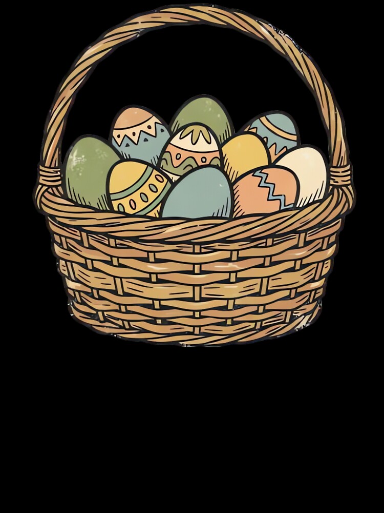 Retro Painted Easter Eggs Shirt by urbinet