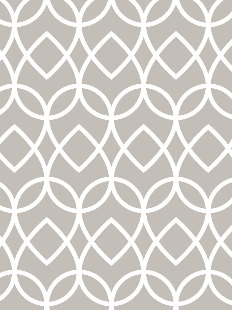 Grayish Beige and White Geometric Line Pattern Pairs HGTV 2022 Popular Color Stone Isle HGSW1496 - Colour Trends - Hue - Shade by ColorOfTheYears