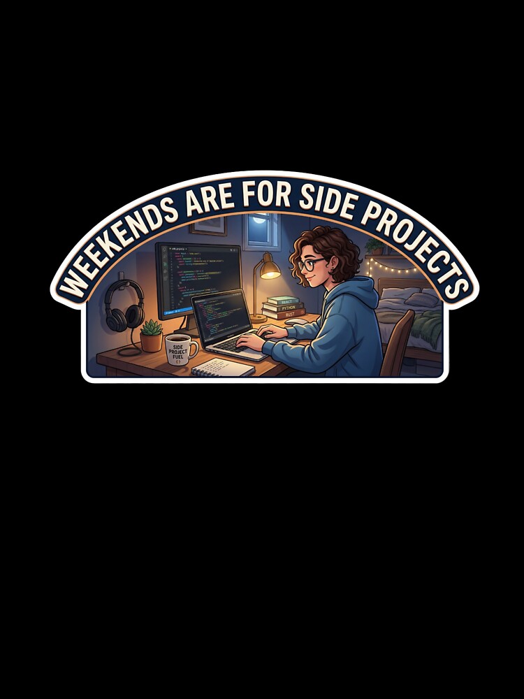 Weekends Are For Side Projects by CtrlZHumor