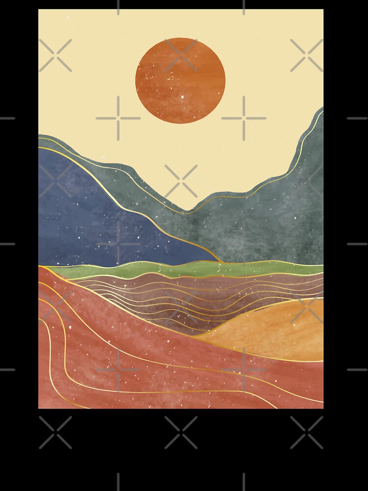 Beautiful Mid Century Modern Minimalist Art by OnlyPrint20