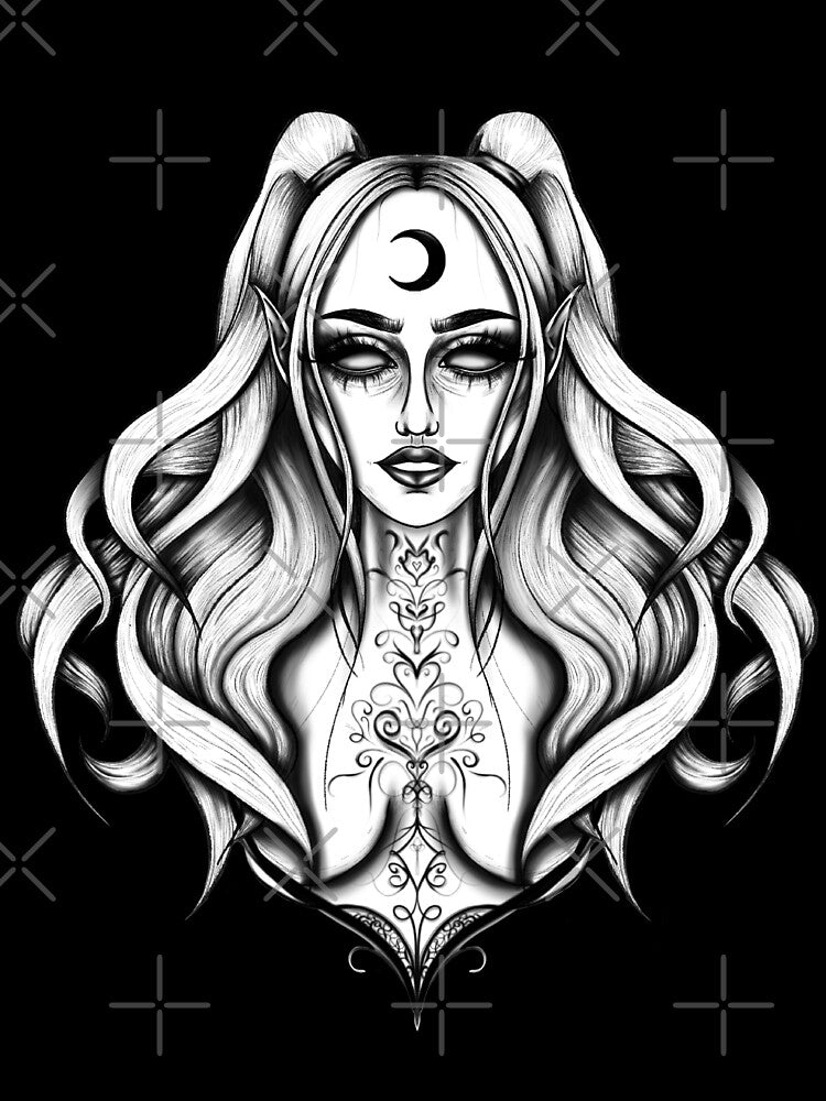 Dark lady by ivsleeps