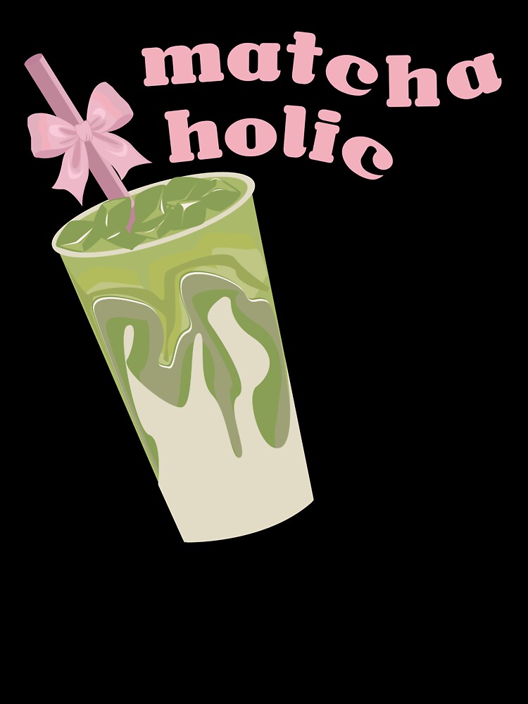 Matchaholic Matcha Latte Sticker by burmacat
