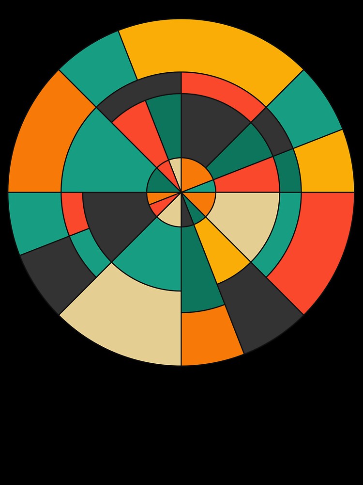 Retro Pop Circle by Texterns
