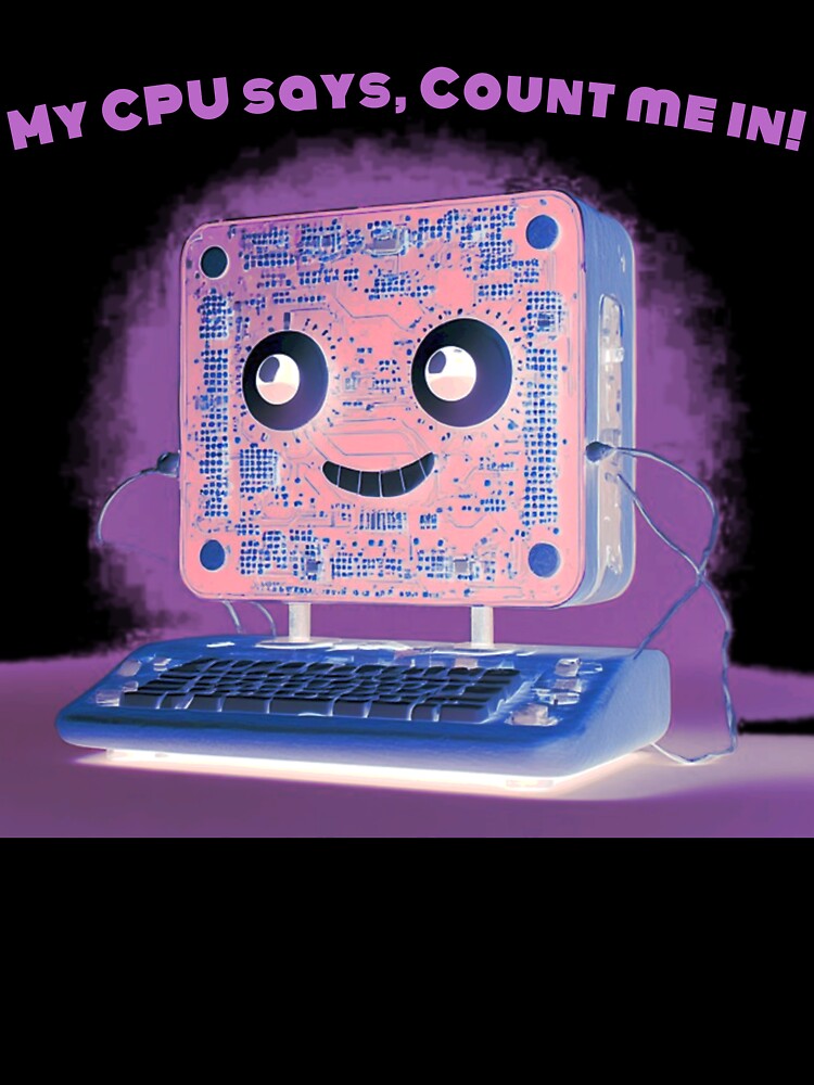 CPU computer gift, for the computer geek and computer lover by PiperParrot