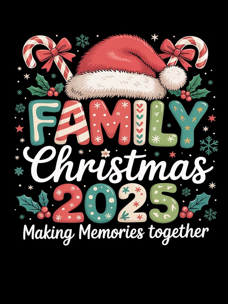 Family Christmas 2025 Matching Group Outfit Xmas Squad Santa by FranzFriesen