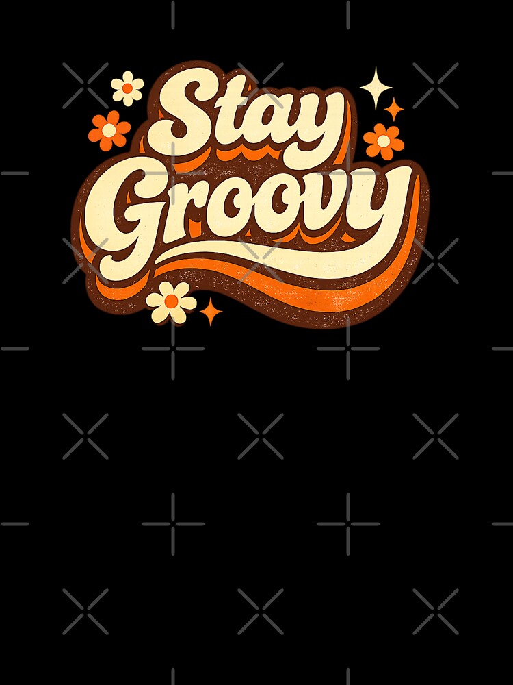 Stay Groovy Retro 70s Typography by avinigav