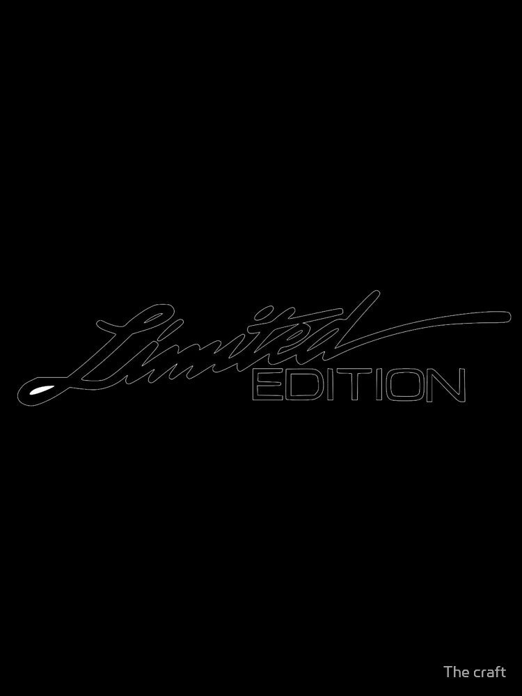 Limited Edition Retro Typography Streetwear Design by The craft