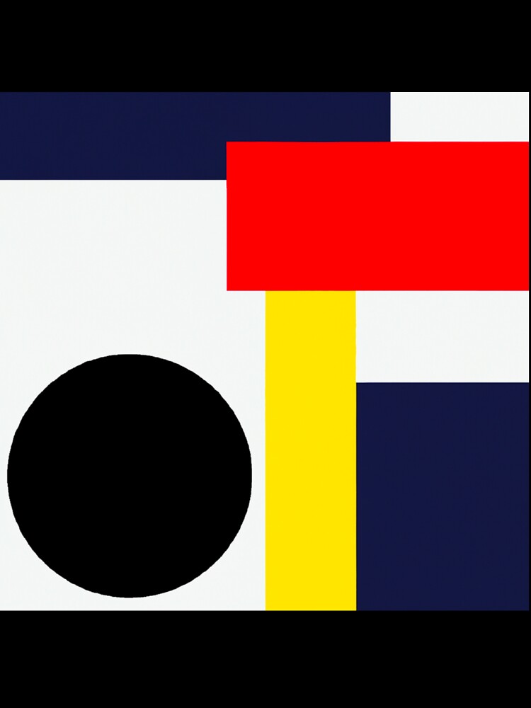 Bauhaus style abstract composition by Thecolourwheel