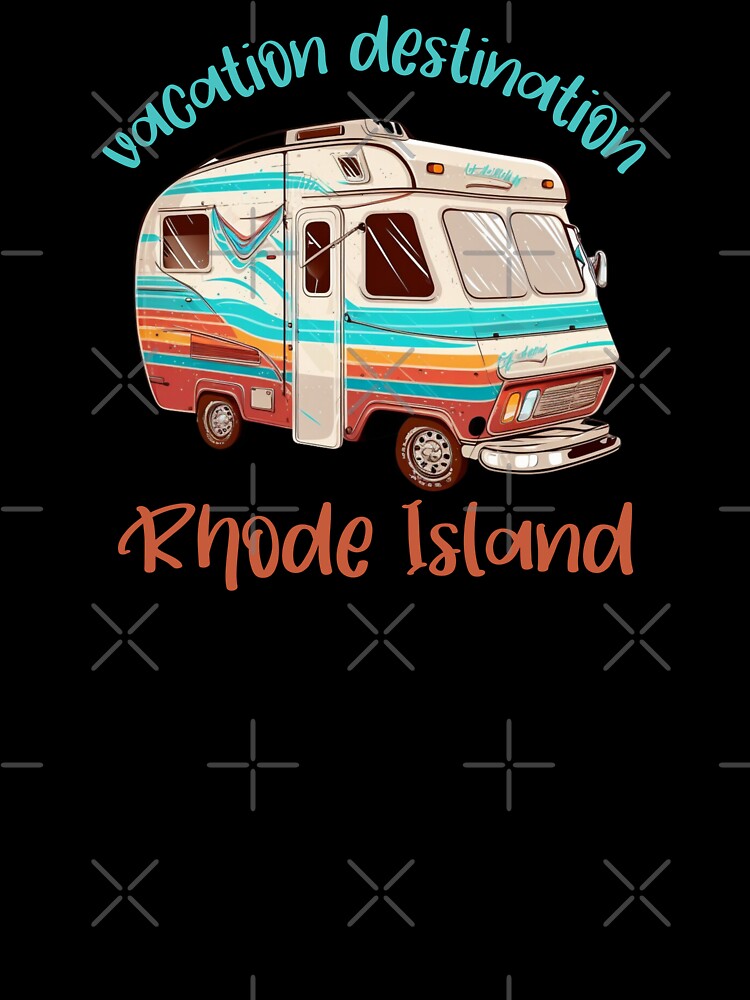Vacation Destination Rhode Island T-Shirt by MarqisStudio