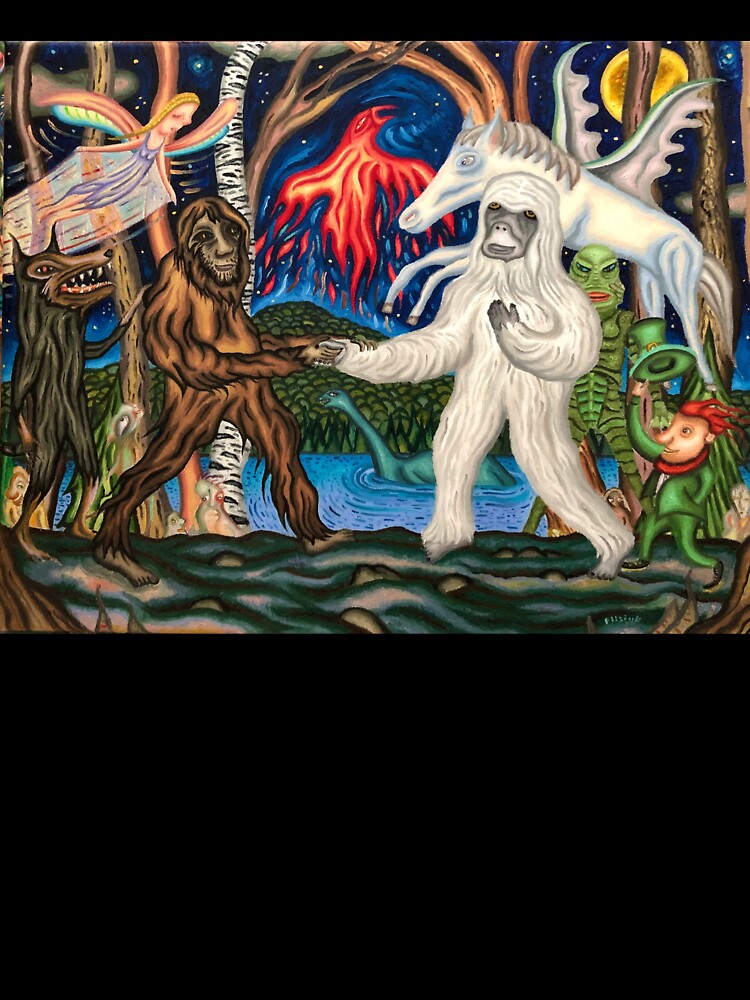 Bigfoot Meets Yeti by TomatiLove
