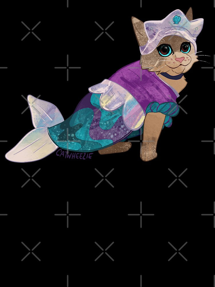 Catfish on transparent background: Day 28 of drawing cats by emwheezie