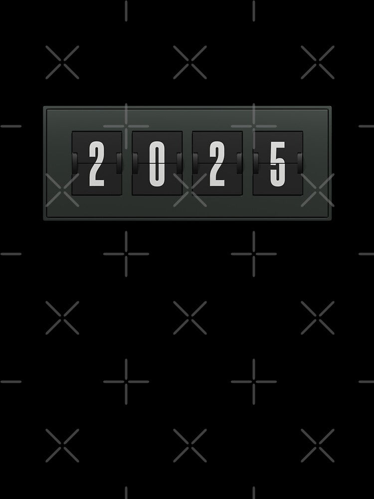 2025 Classic Scoreboard Colors Flip Clock Design by trepiu