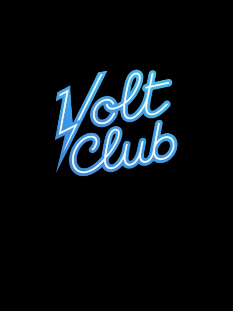 Volt Club Neon Lightning – Electric Retro by vvcreativedesigns