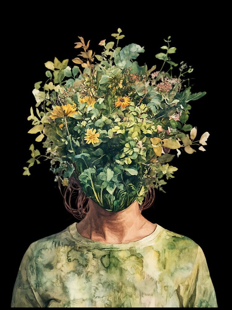 Botanical Plant Addict Lady by bapupa