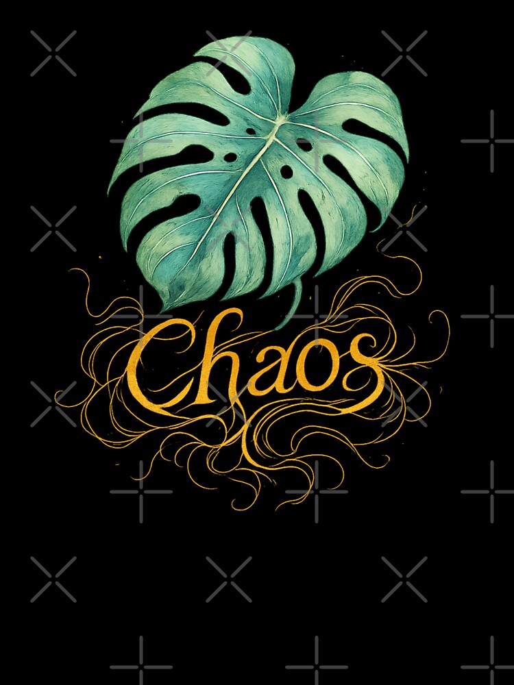 Rooted in Beautiful Chaos - Plant Lady Botanic Art by TONSNAP