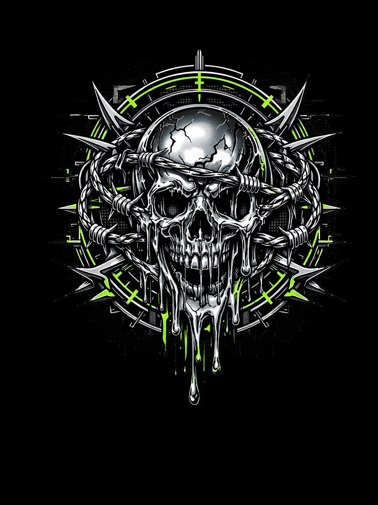 Distressed Cyber Glitch Heart Hoodie, Underground Gothic Y2K Tee, Alternative Streetwear Graphic Shirt, Heavy Metal Aesthetic by TrendingView