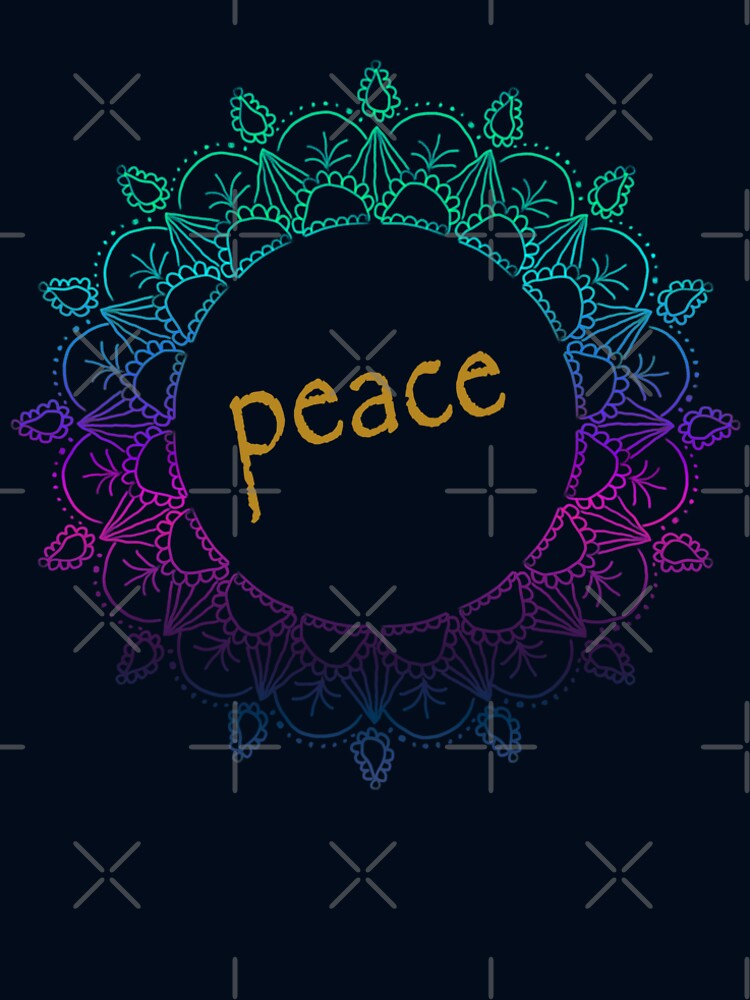 Mandala- Peace by clairesartworks