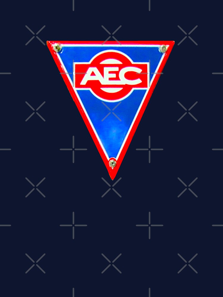 Vintage AEC commercial vehicle grille badge by soitwouldseem