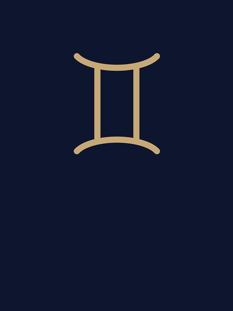 Gemini Zodiac Symbol by Merchgard
