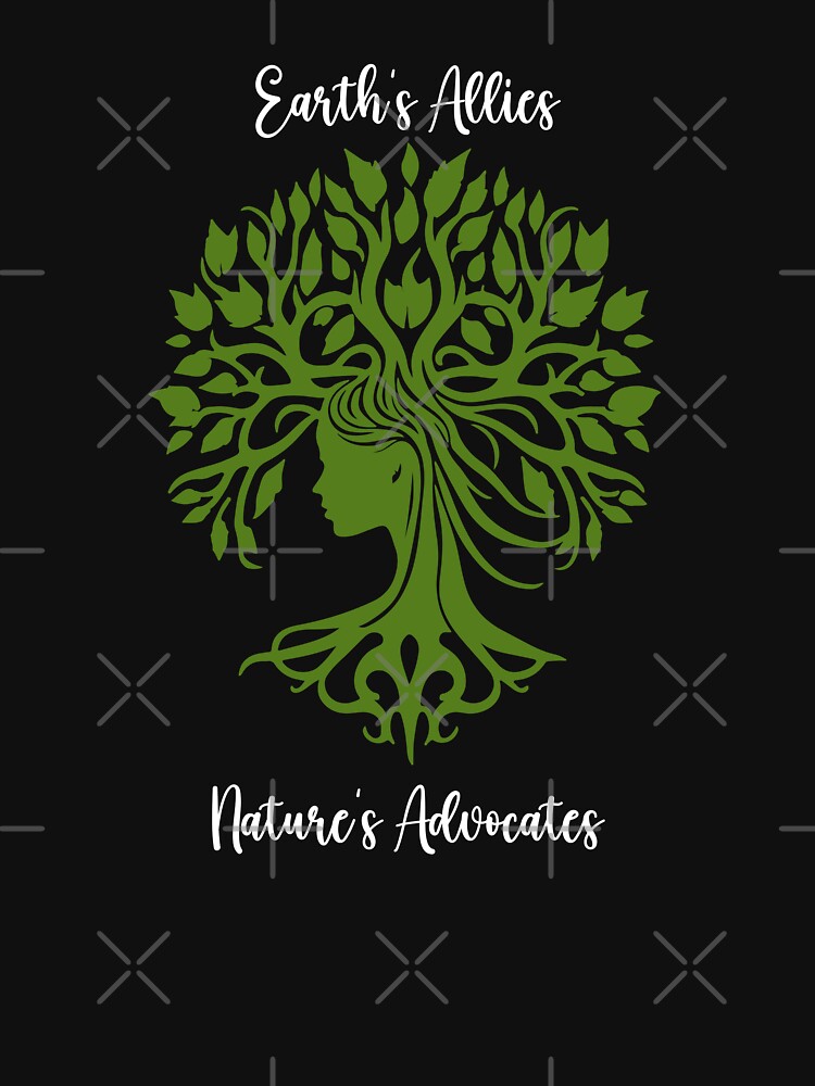 Earth's Allies, Nature's Advocates Environmental Protection Positive Text by FemiBiutti