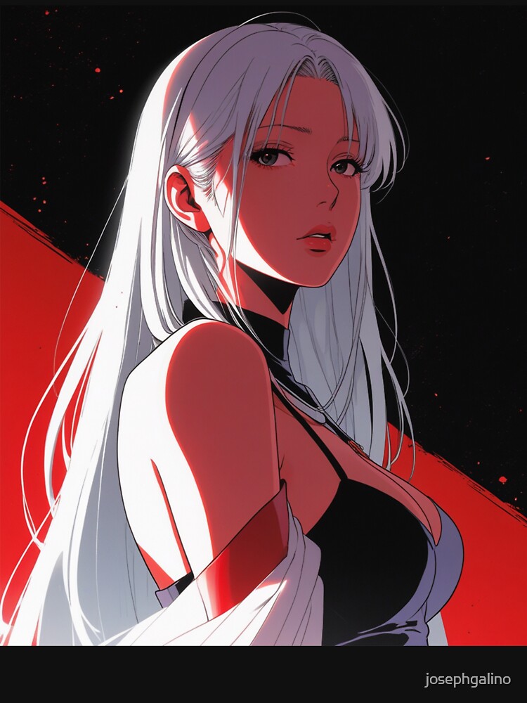 Crimson Veil by Retro Urban Wave