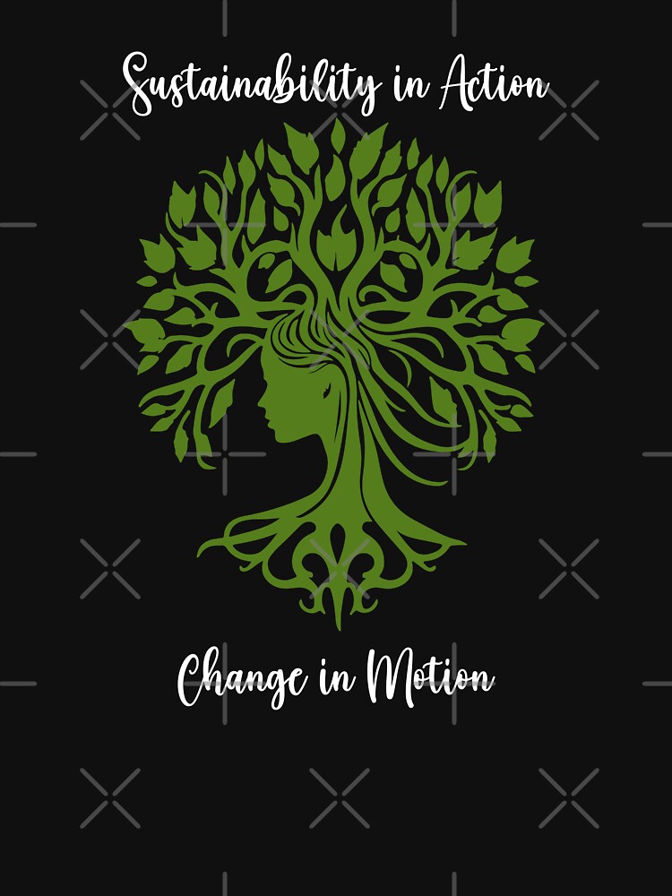 Sustainability in Action, Change in Motion Environmental Protection Positive Text by FemiBiutti