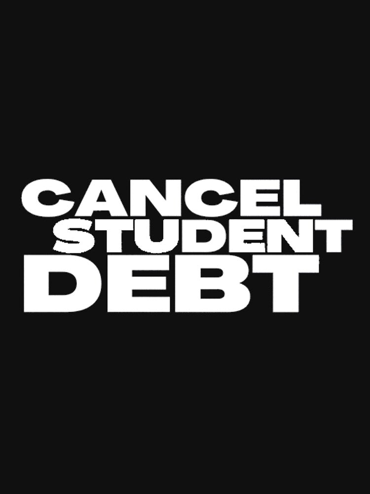 Cancel Student Debt by Giovanni's  Brown Quotes