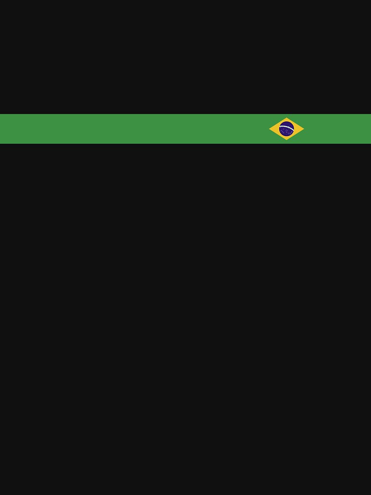 Brazil Flag Strip by AlanDellSaint