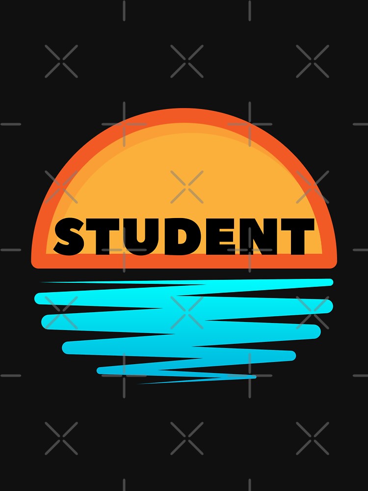 Vintage Ocean Sunset Student by silviaol