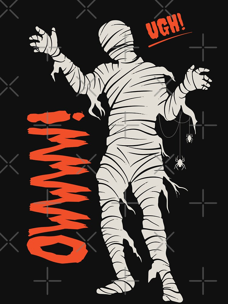 Vintage Funny Mummy Halloween Spooky Season by Volt Junkies
