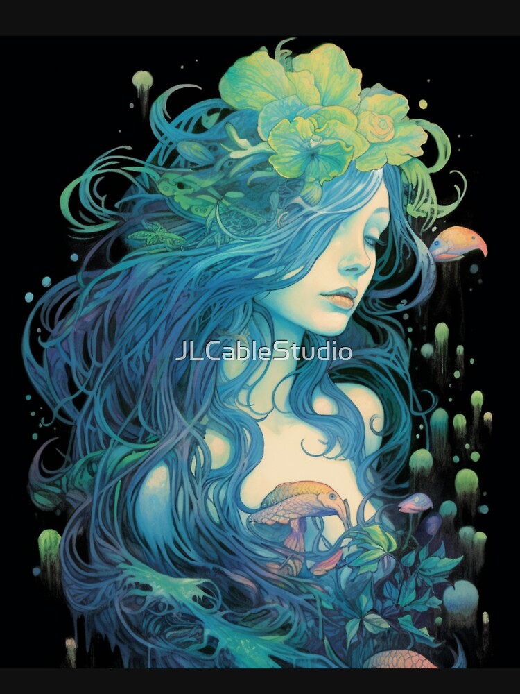 Rusalka: The Melancholic Siren of Slavic Seas by JLCableStudio