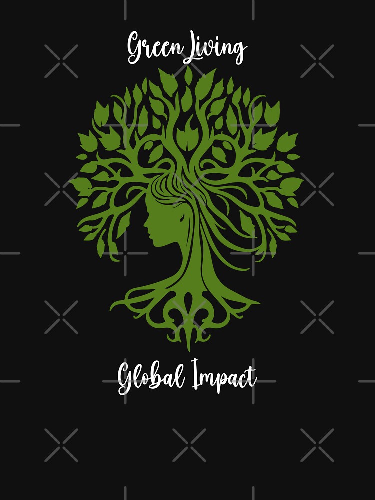 Green Living, Global Impact Environmental Protection Positive Text by FemiBiutti