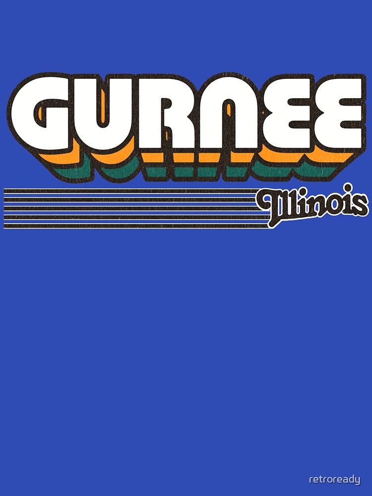 Gurnee, Illinois | Retro Stripes by retroready
