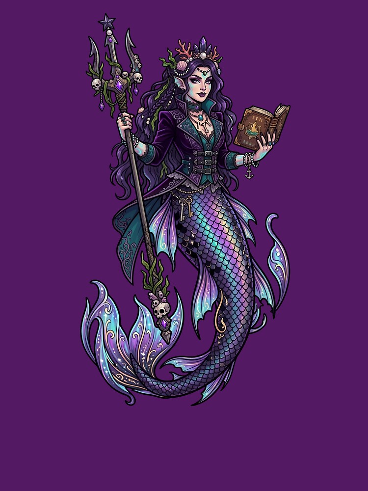 Dark Academia Mermaid by Magimel