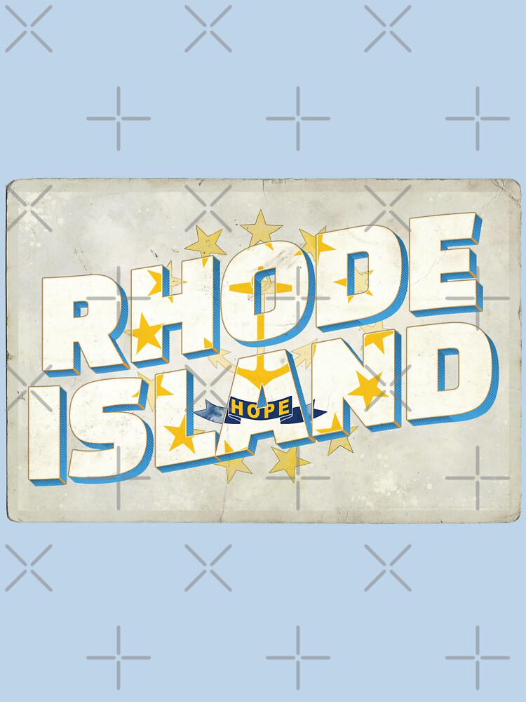 Rhode Island vintage style retro souvenir by DeveloperProp0
