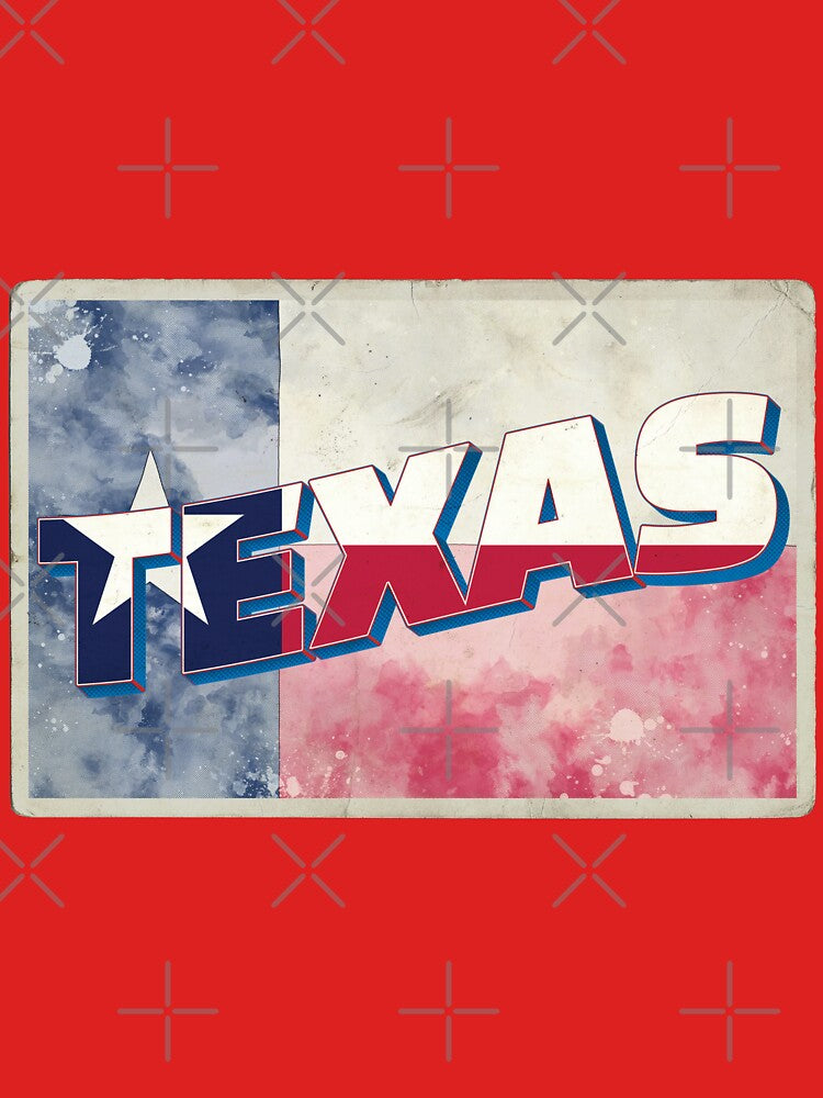 Texas vintage style retro souvenir by DeveloperProp0