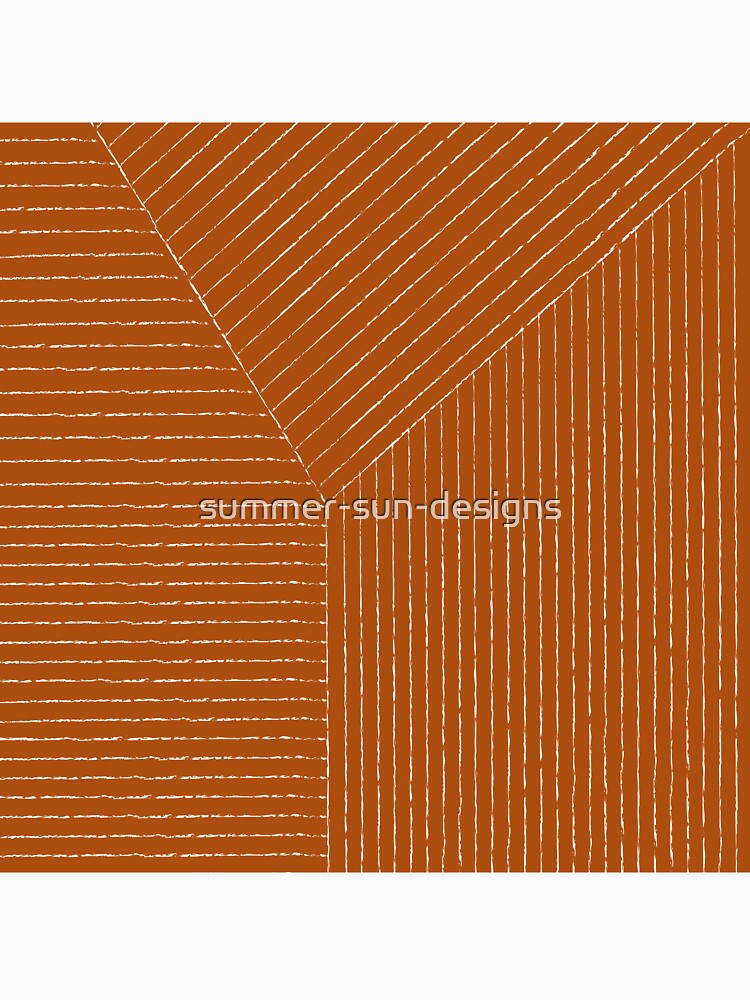 Lines (Rust) by summer-sun-designs