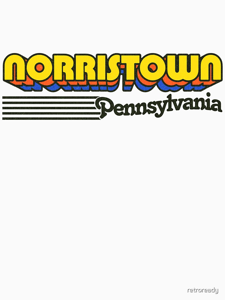 Norristown, Pennsylvania | Retro Stripes by retroready