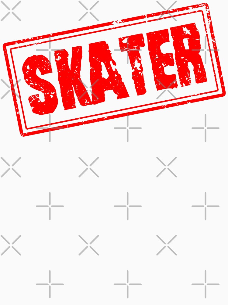 Skater (Vintage Retro Stamp • Skating • Gift For Sk8ters) by SassyClassyMe