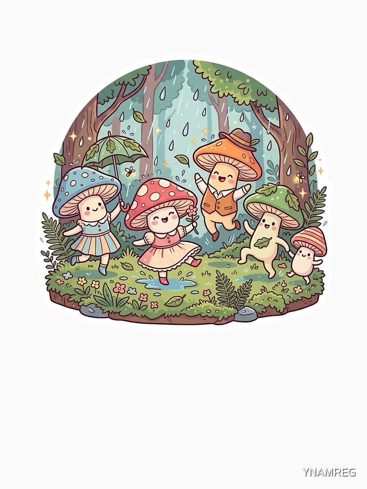 Vegan Mushroom Party by YNAMREG