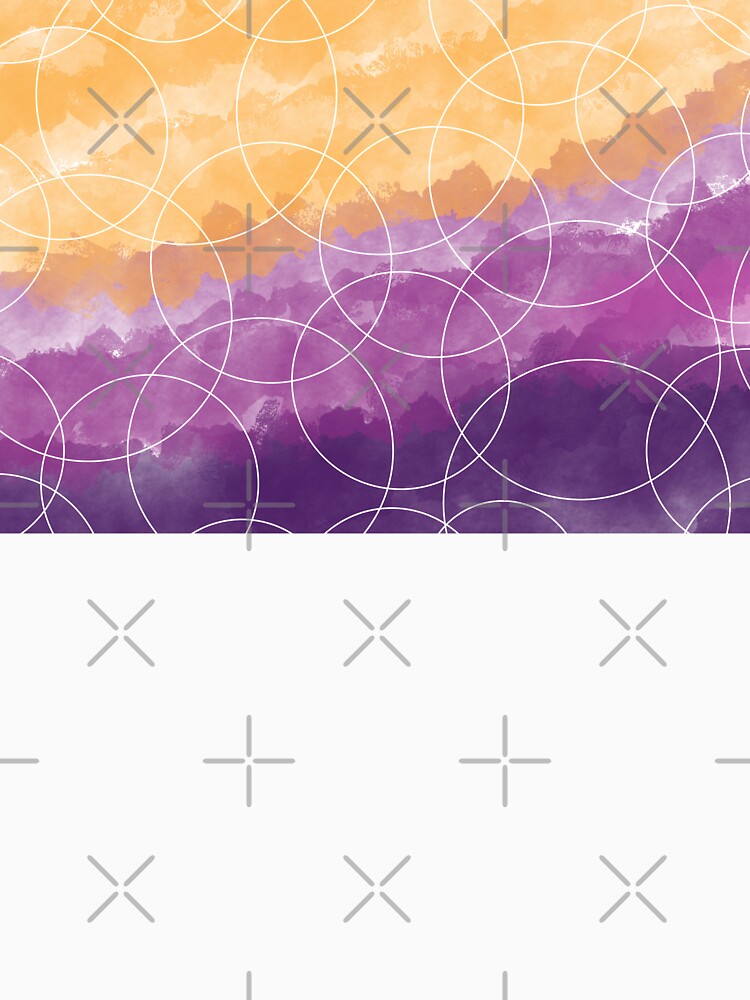 Purple Amethyst and Yellow Circles by dealchica