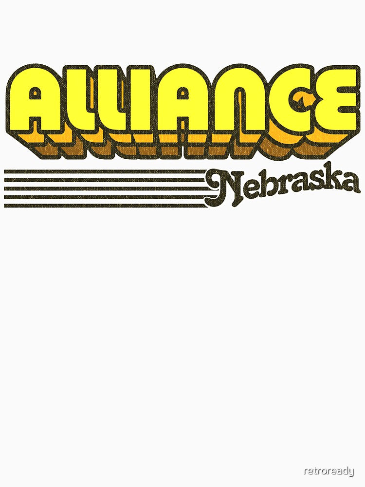 Alliance, Nebraska | Retro Stripes by retroready