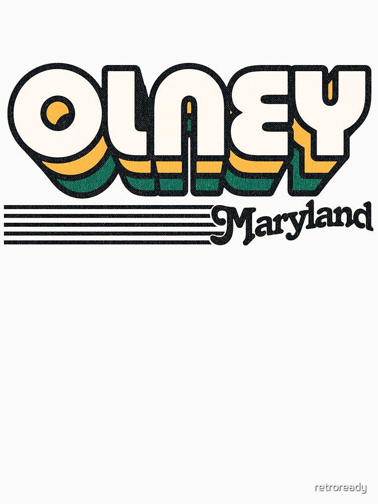 Olney, Maryland | Retro Stripes by retroready