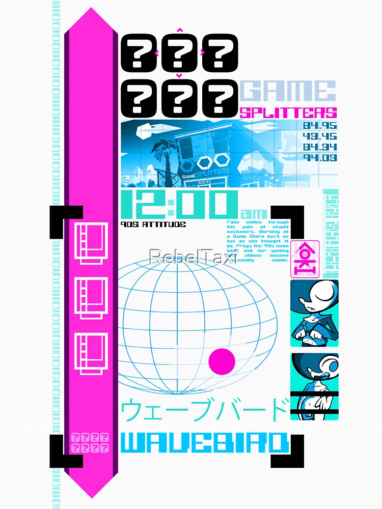 Wavebird Y2K White Neon by RebelTaxi