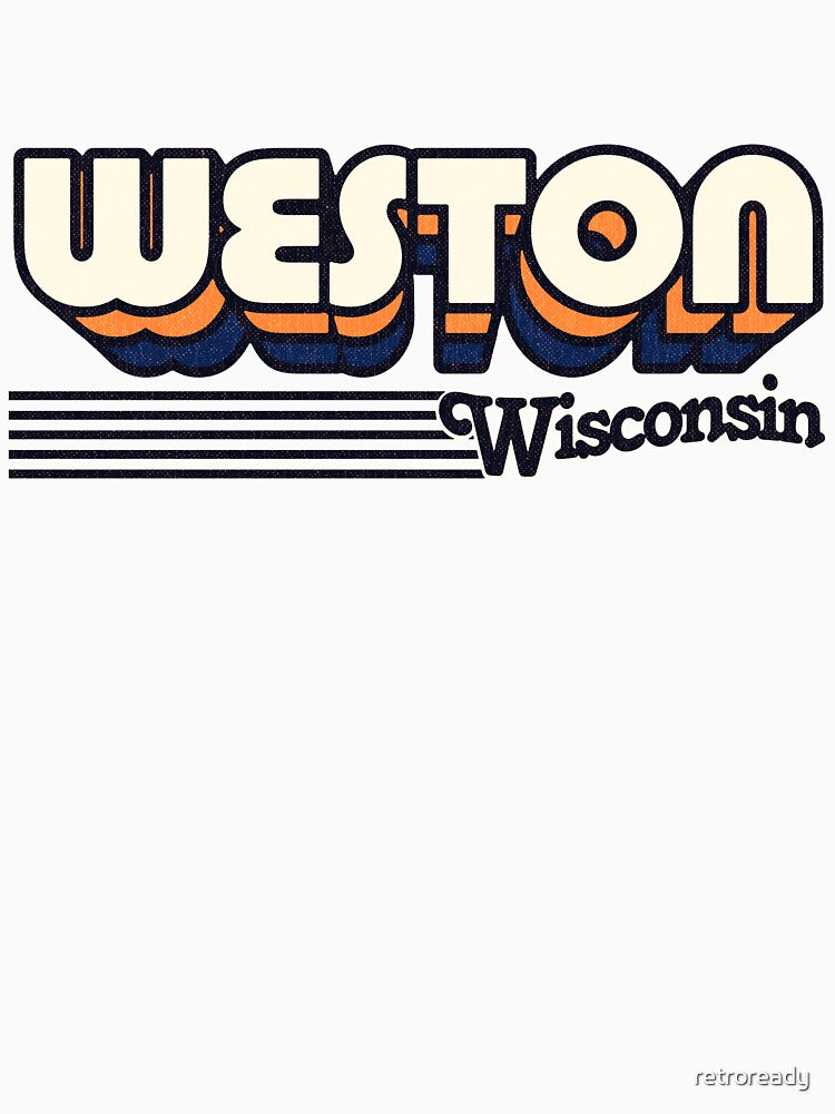 Weston, Wisconsin | Retro Stripes by retroready