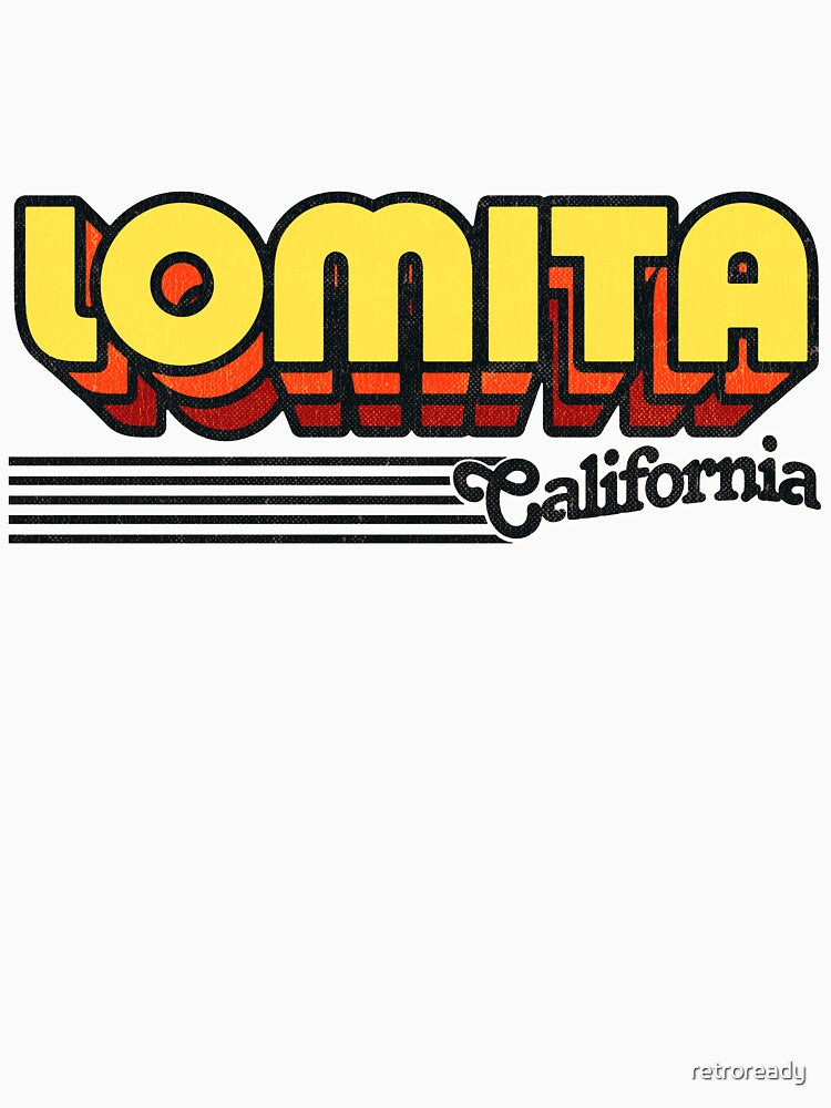 Lomita, California | Retro Stripes by retroready