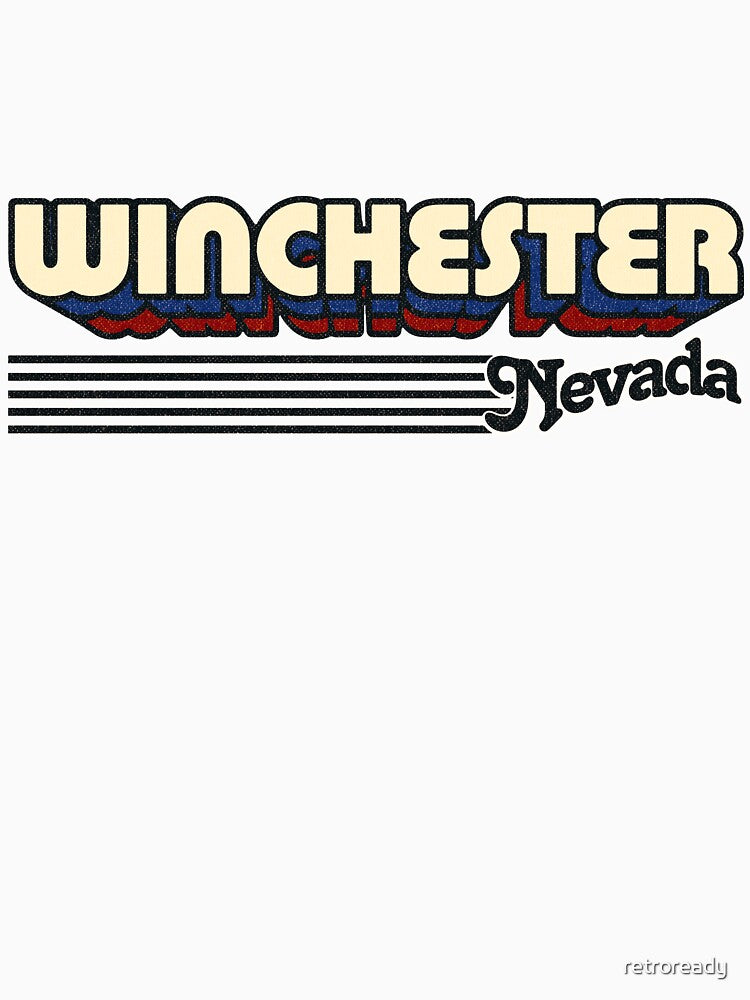 Winchester, Nevada | Retro Stripes by retroready