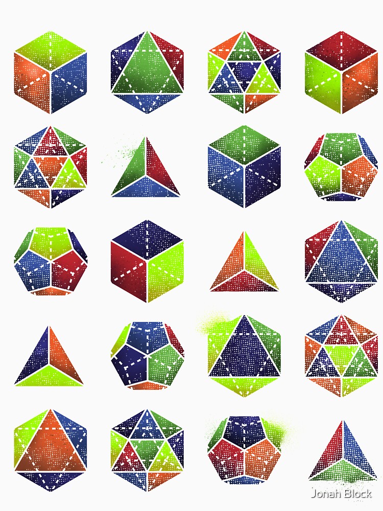 Sacred shapes and colors pop geometry by jonah block