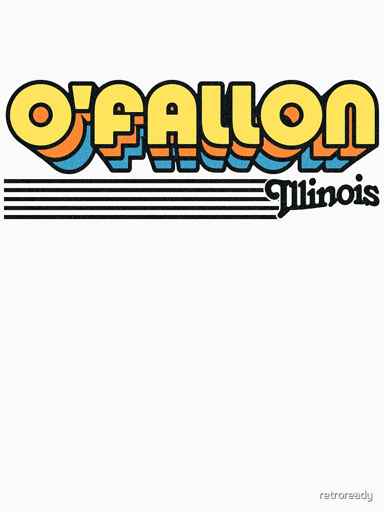 O'Fallon, Illinois | Retro Stripes by retroready